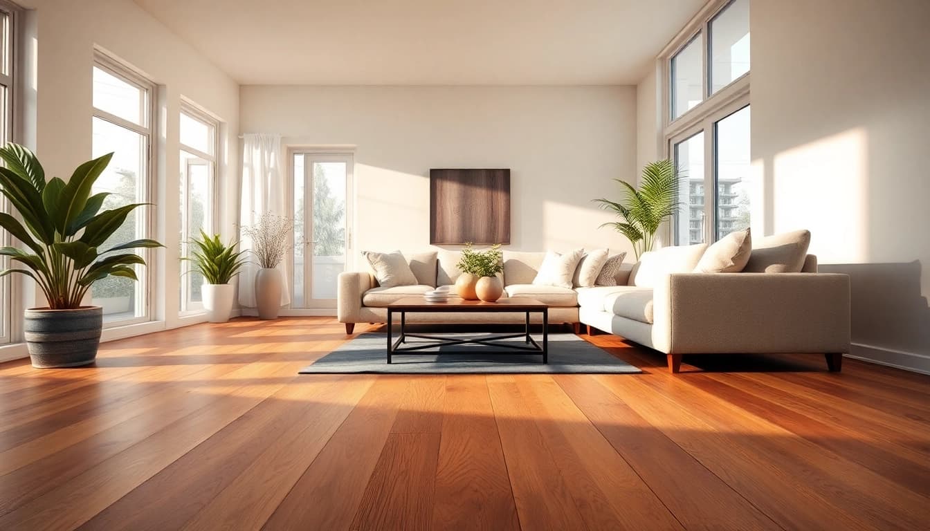 Explore the charm of best lvp flooring showcased in a stylish modern living room with natural light.
