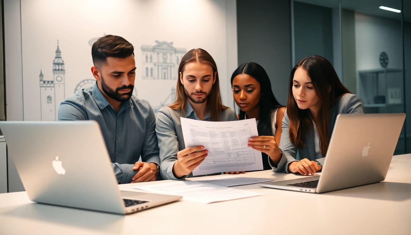 Complete the eta uk application form with clarity in a bustling office setting.