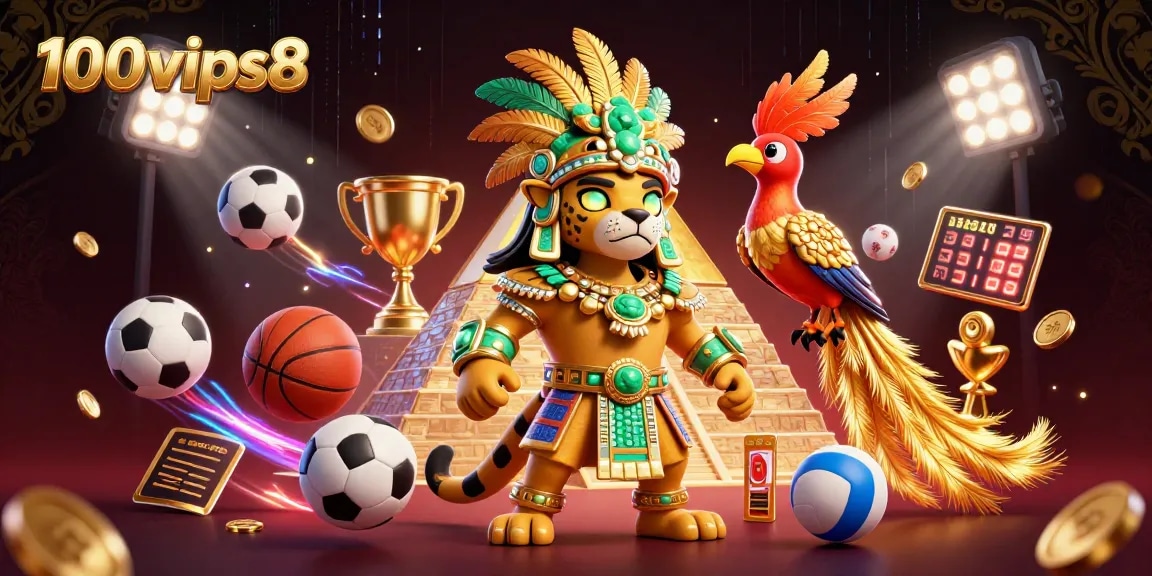 Experience the thrill of winning at 100vips8 with dynamic betting elements and vibrant casino visuals.