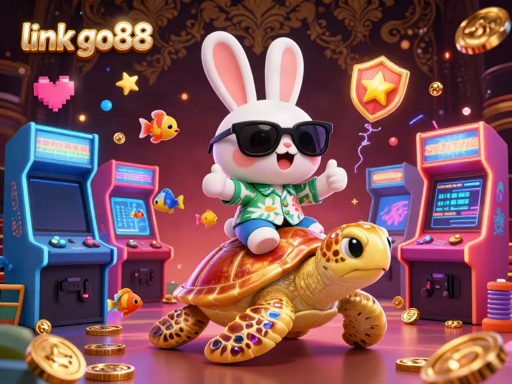 Experience winning gameplay with the link go88 platform, showcasing vibrant characters and exciting casino elements.