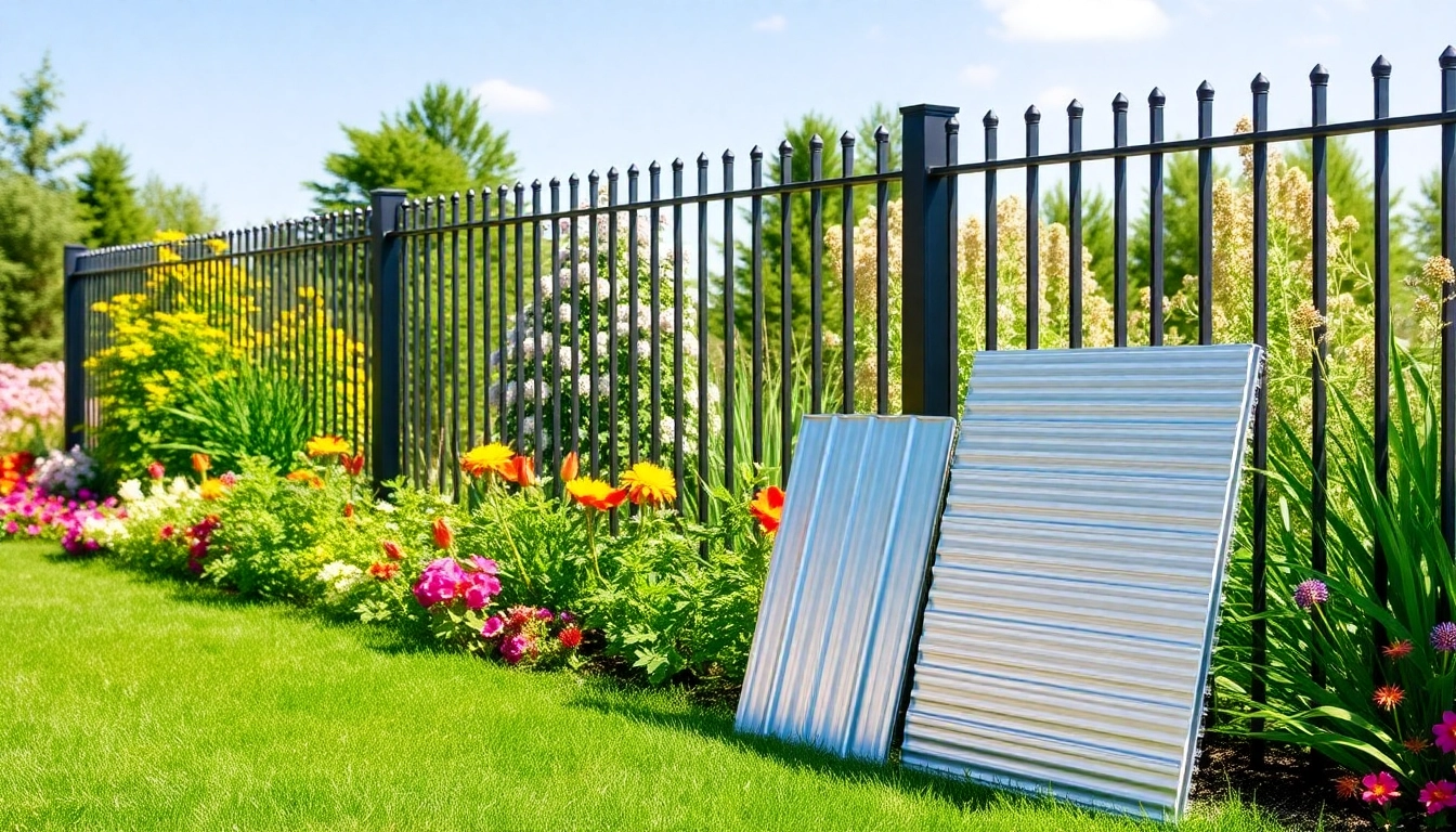 Choosing the Right Metal Fence Panels for Your Property