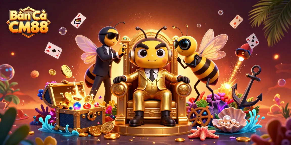 Bắn Cá CM88 offers thrilling ocean adventures as gamblers engage in dynamic fish shooting game.